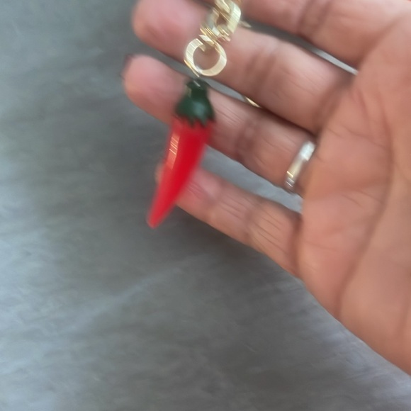 Spicy  hot sauce, bag with gold chain - Picture 7 of 11